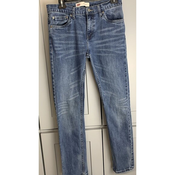 Levi's Men's Slim Jeans - Light Blue - Picture 1 of 5